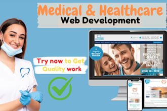 design healthcare, medical , doctor and dentist websites