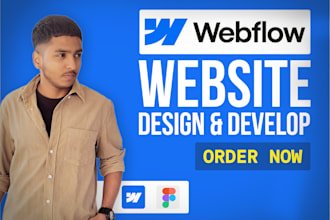 design and develop webflow website, landing pages, funnels
