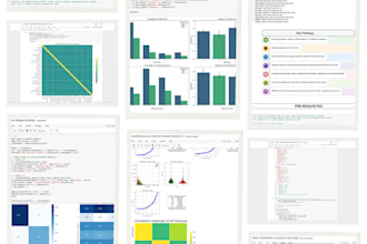 do data visualization, data analyis on jupyter notebook