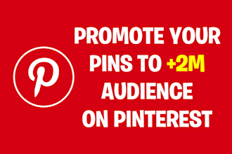 promote your product to my 2 m pinterest audience