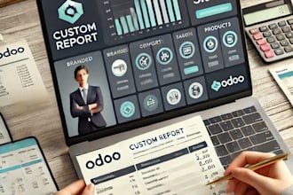 create custom odoo reports and invoice templates to match your business image