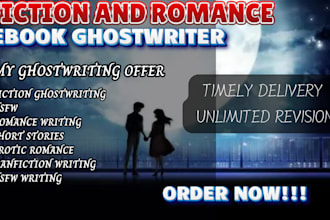 ghostwrite romance, erotic story, nsfw, short story, ebook fiction ghostwriter