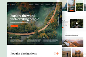 create a stunning showit website design, landing page design
