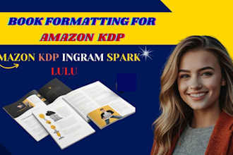 do book formatting,  KDP ebook format, book layout design