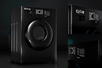 do realistic 3d product rendering and mockup designs