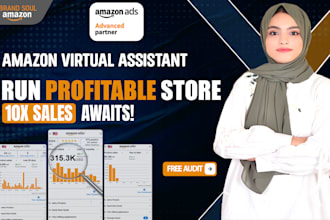 be your amazon fba virtual assistant for private label, scale amazon fba brands