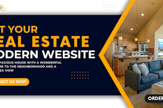 build a squarespace real estate landing page and website design