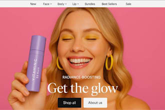 build shopify store design redesign dropshipping store shopify website design