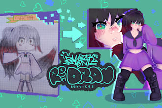 going to make a remaster or redraw a drawing of ur choice