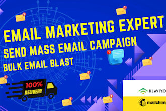 send bulk emails, cold emails, mass emails, mailchimp email marketing