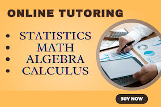 be your online tutor in statistics calculus algebra and physics for all grades