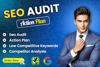 do advanced SEO audit with action plan for your website