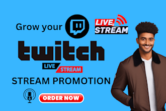 increase your twitch channel live view
