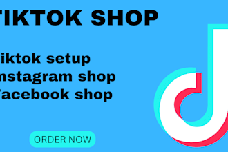 set up instagram shop dropshipping with product hunting, listing and tiktok shop