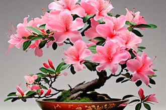 create flowers, trees or botanical illustration
