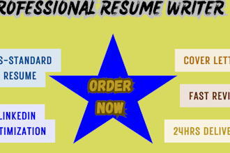 write mining, oil and gas resume, cover letter and linkedin optimization