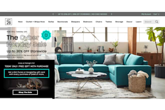design furniture shopify store, furniture website furniture dropshipping