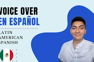 professional spanish voiceover for explainer videos, audiobooks, and more