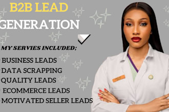 do targeted b2b lead generation, google map scraping, or ecommerce leads