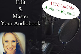 edit and master your audiobook for acx or authors republic