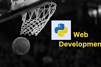 develop python django and react javascript web application for business