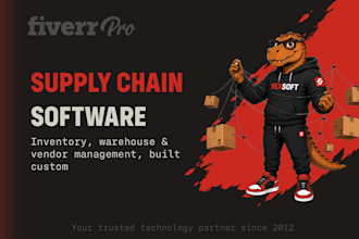 develop custom logistics and supply chain software