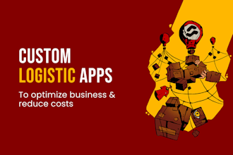 develop custom logistics software solutions web or mobile with node react native
