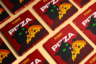 draw a creative packaging and logo, corporate identity