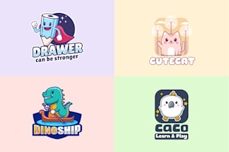 draw cute cartoon or animal illustrations
