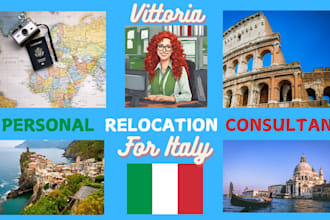 be your relocation consultant and interpreter in italy