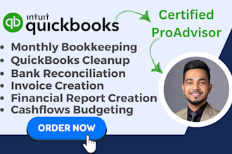 do bookkeeping in quickbooks online