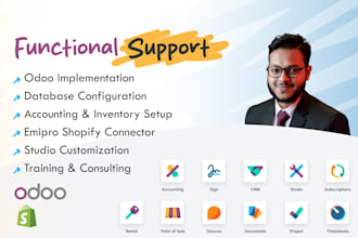 be your odoo functional consultant