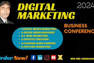 serve as your digital marketing manager as well as your social media manager