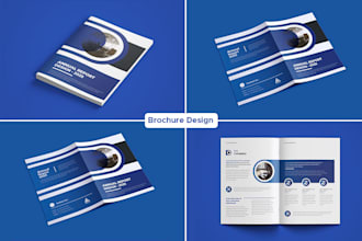 design digital brochure, booklet and annual report in print or digital format