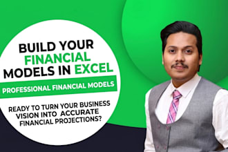 create excel financial projections and forecasting model