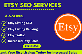 optimize etsy shop listing etsy seo for etsy rank etsy traffic and etsy sales
