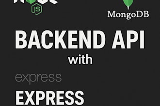 build a scalable backend with node js and mongoose