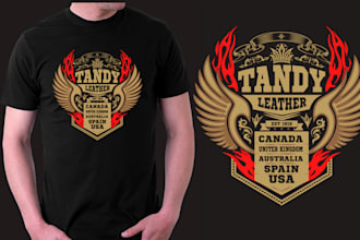 create unique custom retro vintage typography bulk t shirt design