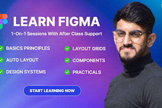 teach you figma and UI UX as online tutor