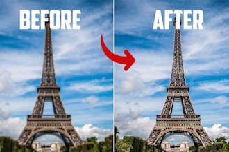 do fix blurry photo, enhance and upscale image in 5 hours