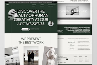 develop library and museum website development art website museum art gallery