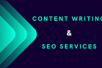 provide SEO website copywriting and website content writing services