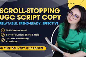 write scrollstopping ugc scripts for your product