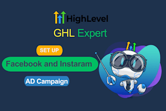do fb and instagram ad campaign and snapshot with ghl