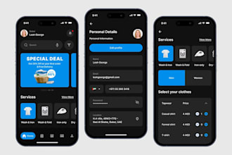 develop handyman app, home service app, laundry app, home cleaning app