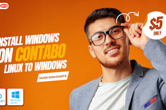 install windows on your contabo vps server