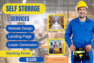 generate self storage leads for storage unit storage facilities storage website