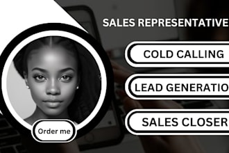 sales representative, sales closer, cold calling, lead generation