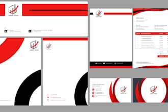 design executive business cards and all stationary items