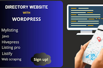 build brilliant directory design geodirectory listivo hivepress website